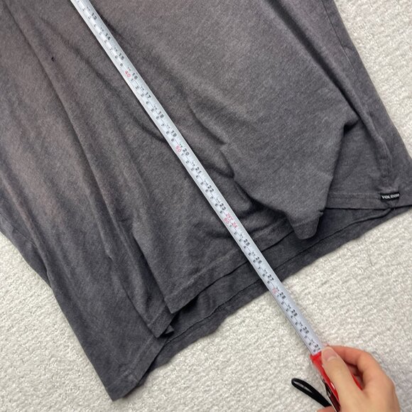 Y2K Volcom Stone Big Distressed Logo Skater Tee Adult Size L Modern Fit Read - Picture 10 of 16